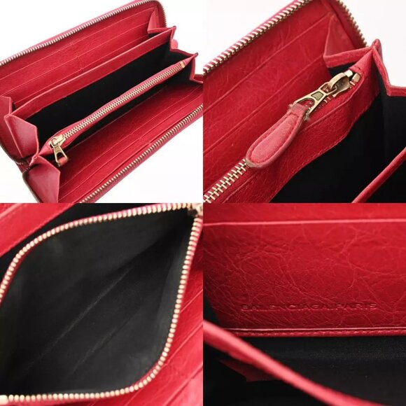 BALENCIAGA Zip Around long wallet Pink Long wallet - Picture 11 of 12